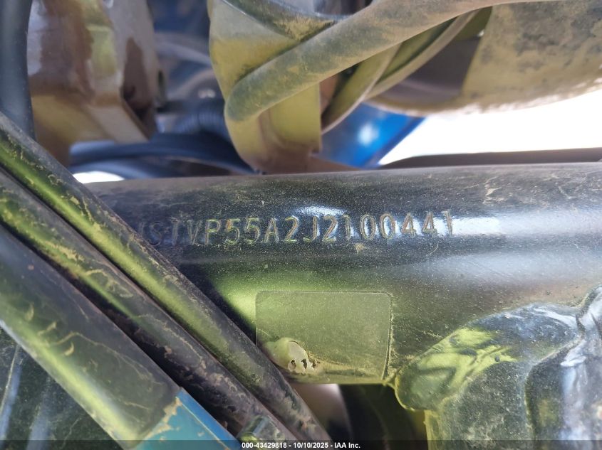 2018 Suzuki Sv650 VIN: JS1VP55A2J2100441 Lot: 43429818