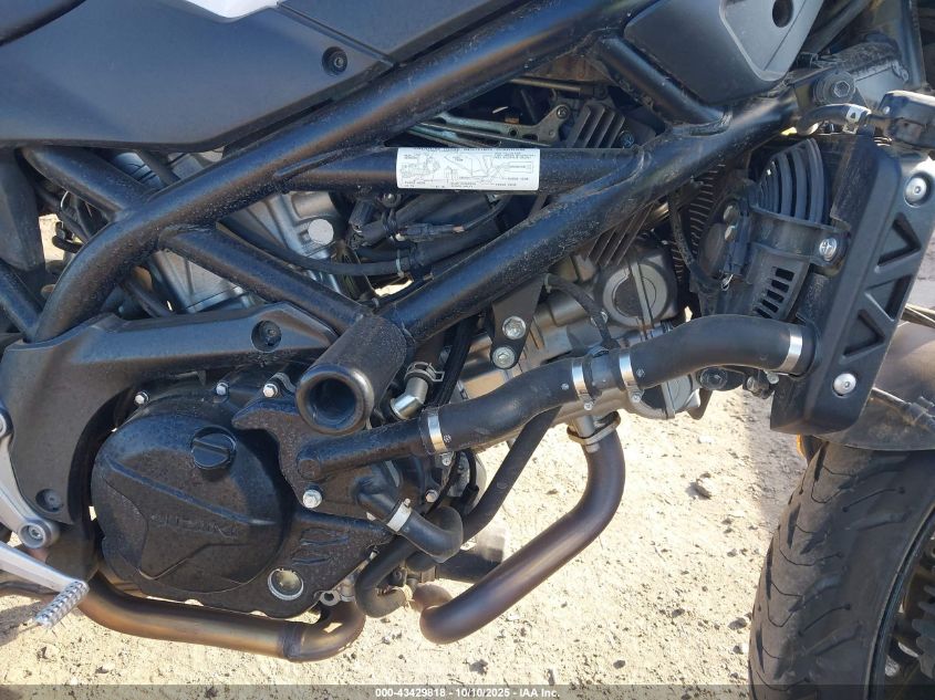 2018 Suzuki Sv650 VIN: JS1VP55A2J2100441 Lot: 43429818