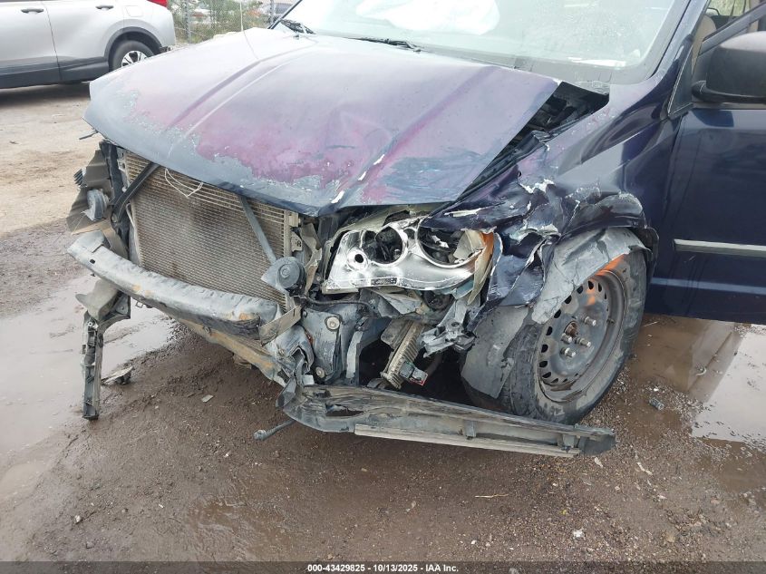 2012 Dodge Grand Caravan Se/Avp VIN: 2C4RDGBG1CR409455 Lot: 43429825