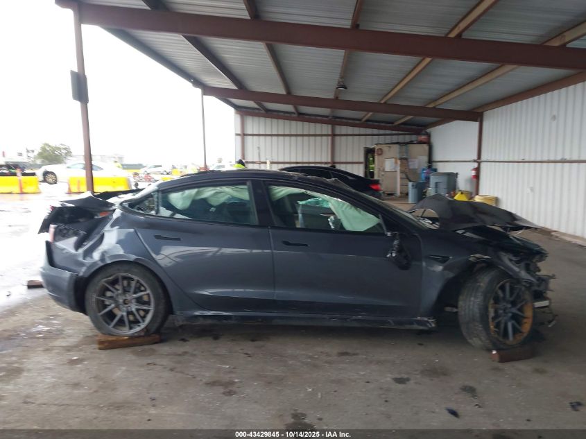 2023 Tesla Model 3 Rear-Wheel Drive VIN: 5YJ3E1EA5PF693455 Lot: 43429845