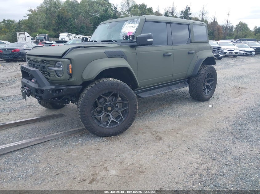Vin: 1fmee5jr2plb41626, lot: 43924693, ford bronco raptor 20232