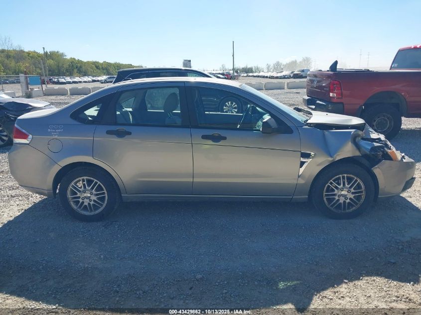 2008 Ford Focus Se/Ses VIN: 1FAHP35N08W186447 Lot: 43429862