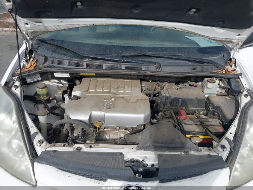 2010 Toyota Sienna Ce VIN: 5TDKK4CCXAS297664 Lot: 43429863