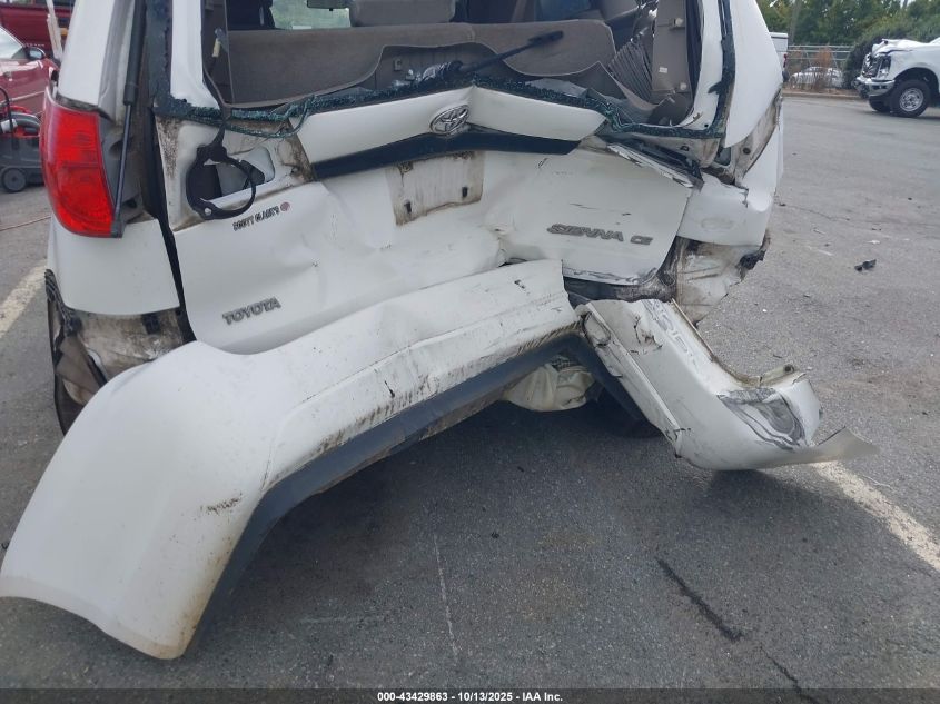 2010 Toyota Sienna Ce VIN: 5TDKK4CCXAS297664 Lot: 43429863