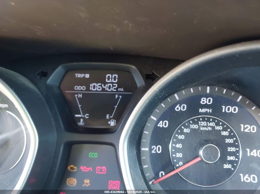 2013 Hyundai Elantra Gls VIN: 5NPDH4AE8DH416947 Lot: 43429864