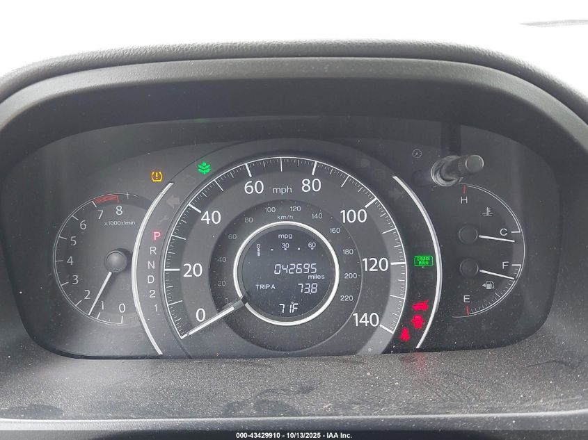 2014 Honda Cr-V Lx VIN: 3CZRM3H38EG701197 Lot: 43429910