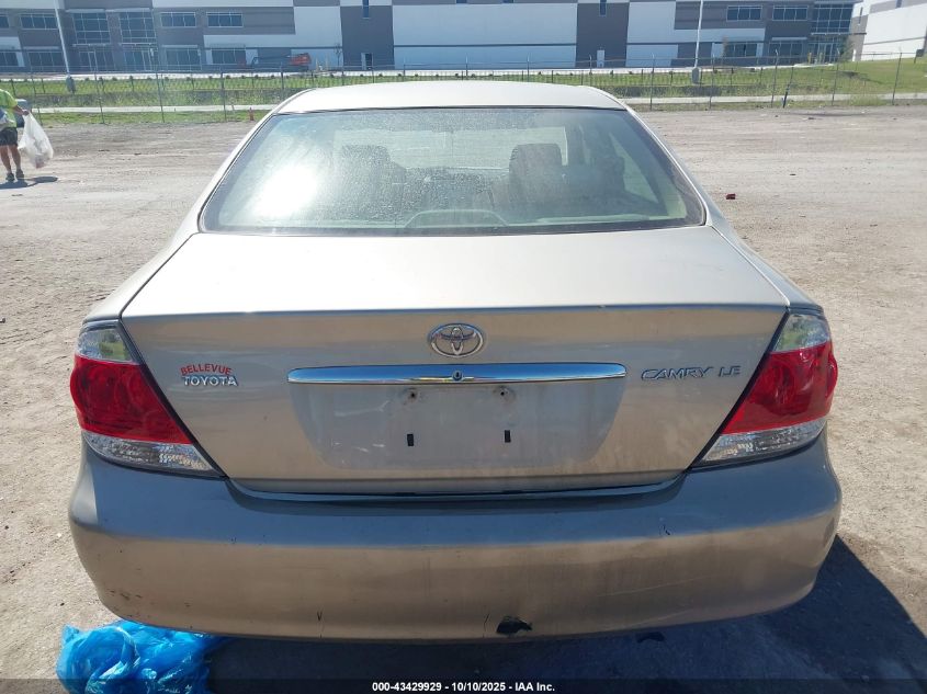 2005 Toyota Camry Le VIN: 4T1BE32K35U078245 Lot: 43429929