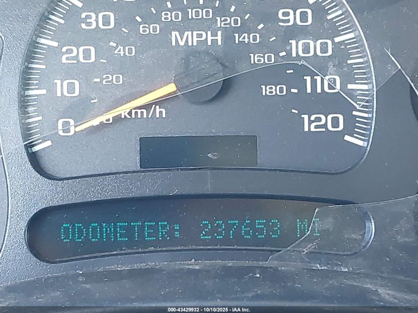 2003 Chevrolet Tahoe Z71 VIN: 1GNEK13T63R134594 Lot: 43429932