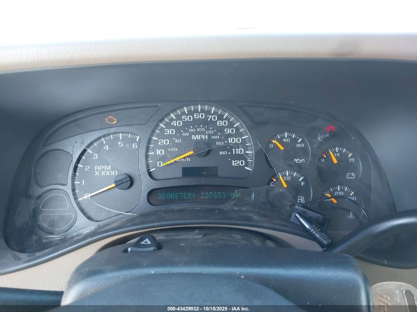 2003 Chevrolet Tahoe Z71 VIN: 1GNEK13T63R134594 Lot: 43429932