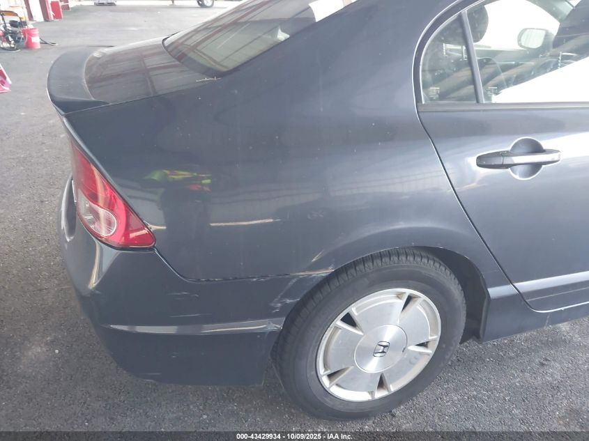 2006 Honda Civic Hybrid VIN: JHMFA36246S004193 Lot: 43429934