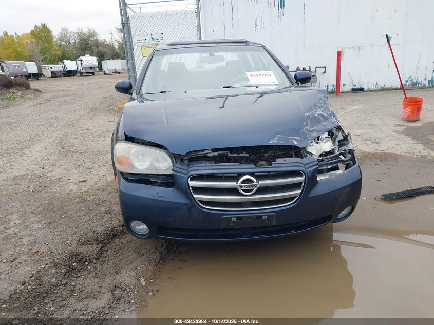 2002 Nissan Maxima Gle VIN: JN1DA31A22T315152 Lot: 43429984