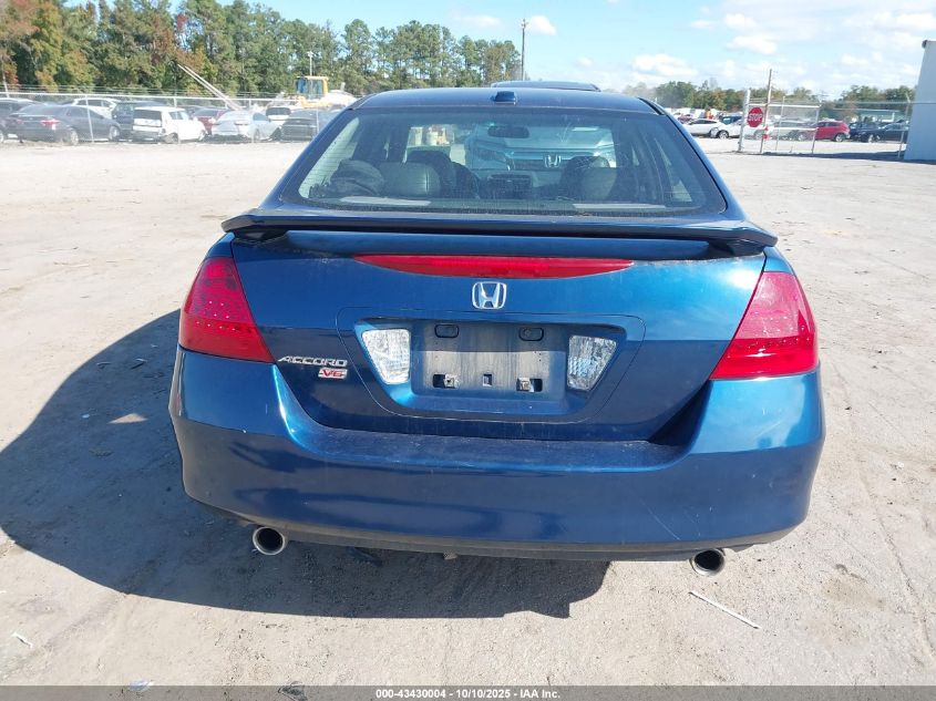 2006 Honda Accord 3.0 Ex VIN: 1HGCM65846A060290 Lot: 43430004