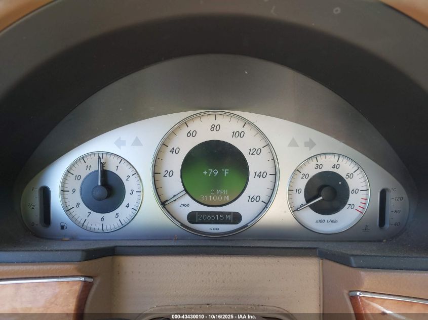 2008 Mercedes-Benz E 350 VIN: WDBUF56X28B346888 Lot: 43430010