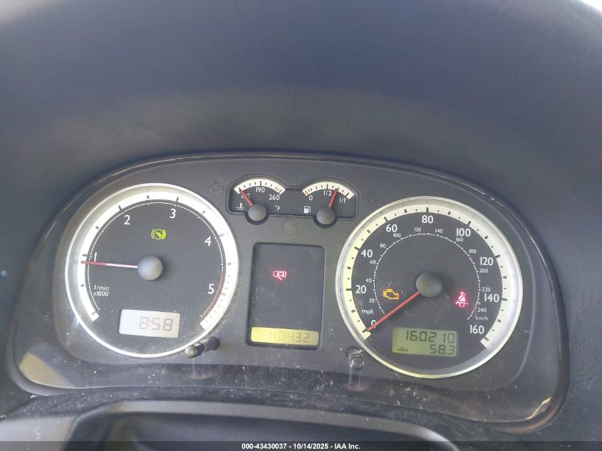 2005 Volkswagen Jetta Gls Tdi VIN: 3VWSR69M05M048591 Lot: 43430037