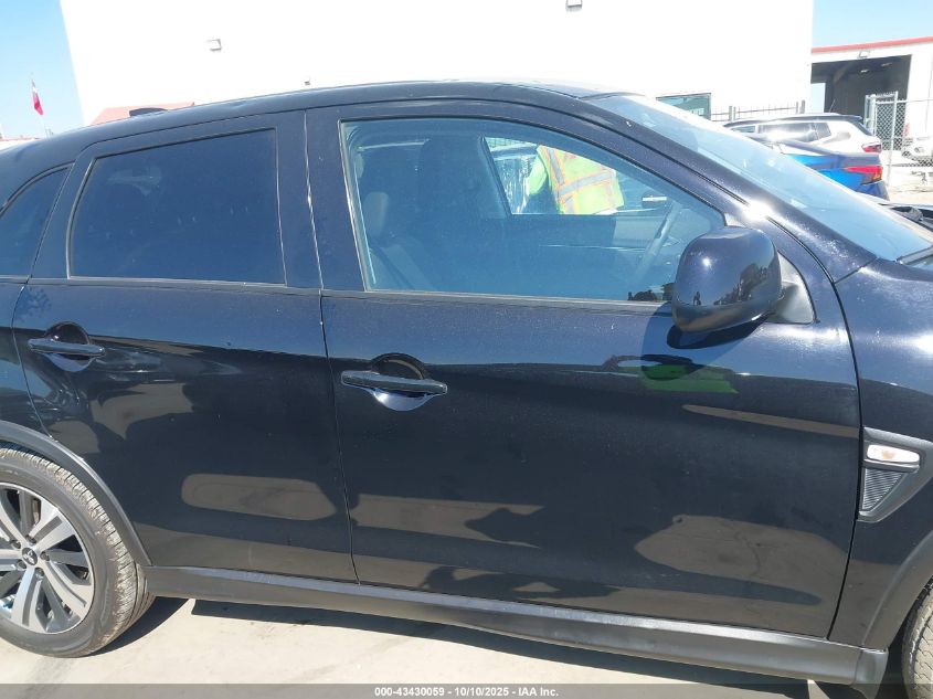 2022 Mitsubishi Outlander Sport 2.0 Be 2Wd/2.0 Es 2Wd/2.0 Le 2Wd/2.0 S 2Wd VIN: JA4APUAU1NU014153 Lot: 43430059