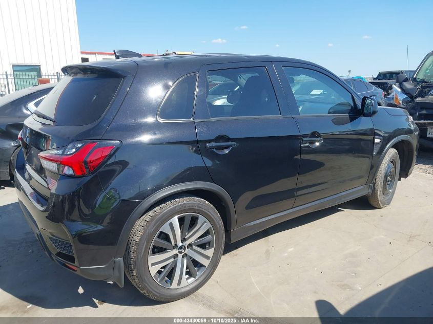 2022 Mitsubishi Outlander Sport 2.0 Be 2Wd/2.0 Es 2Wd/2.0 Le 2Wd/2.0 S 2Wd VIN: JA4APUAU1NU014153 Lot: 43430059