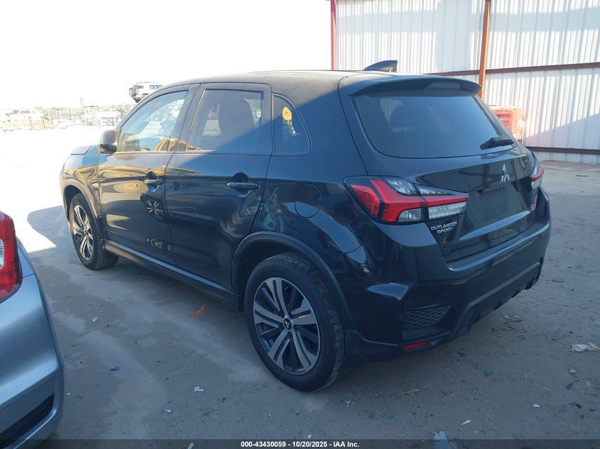 Vin: ja4apuau1nu014153, lot: 43924903, mitsubishi outlander sport 2.0 be 2wd/2.0 es 2wd/2.0 le 2wd/2.0 s 2wd 20223