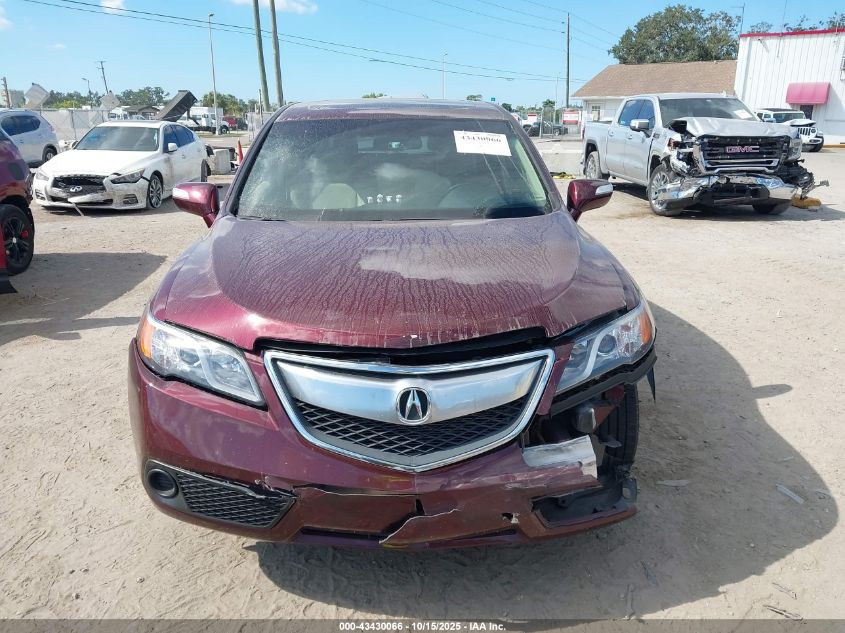 2015 Acura Rdx VIN: 5J8TB3H3XFL005383 Lot: 43430066