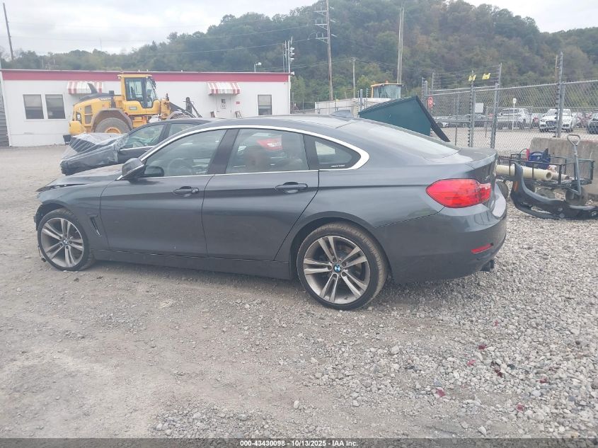 2016 BMW 428I Gran Coupe xDrive VIN: WBA4C9C5XGG140379 Lot: 43430098