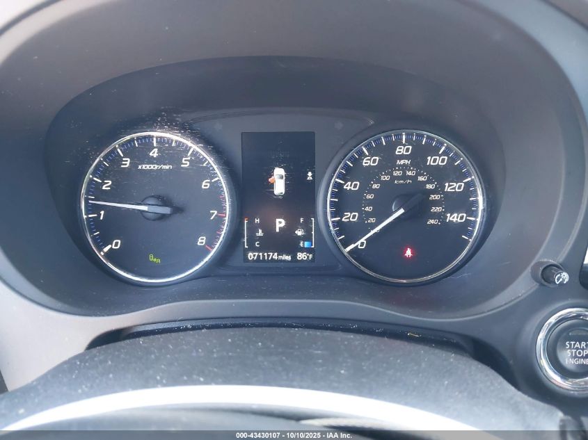 2020 Mitsubishi Outlander Sp 2.4 VIN: JA4AD3A35LZ007314 Lot: 43430107