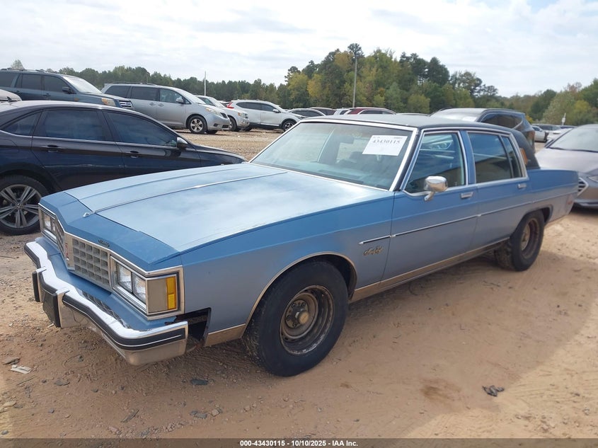 3X69RAM202642 1980 OLDSMOBILE 98 photo no. 2