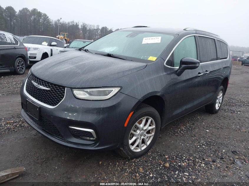 Vin: 2c4rc1bg9mr532390, lot: 43924968, chrysler pacifica touring l 20212