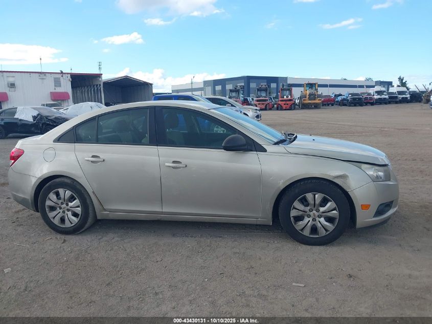 2014 Chevrolet Cruze Ls Auto VIN: 1G1PA5SH3E7468467 Lot: 43430131