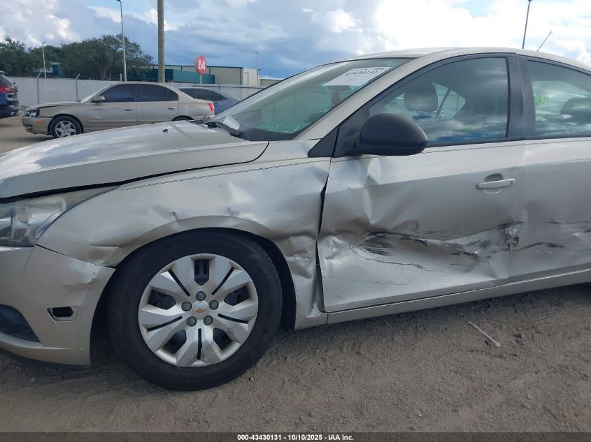 2014 Chevrolet Cruze Ls Auto VIN: 1G1PA5SH3E7468467 Lot: 43430131