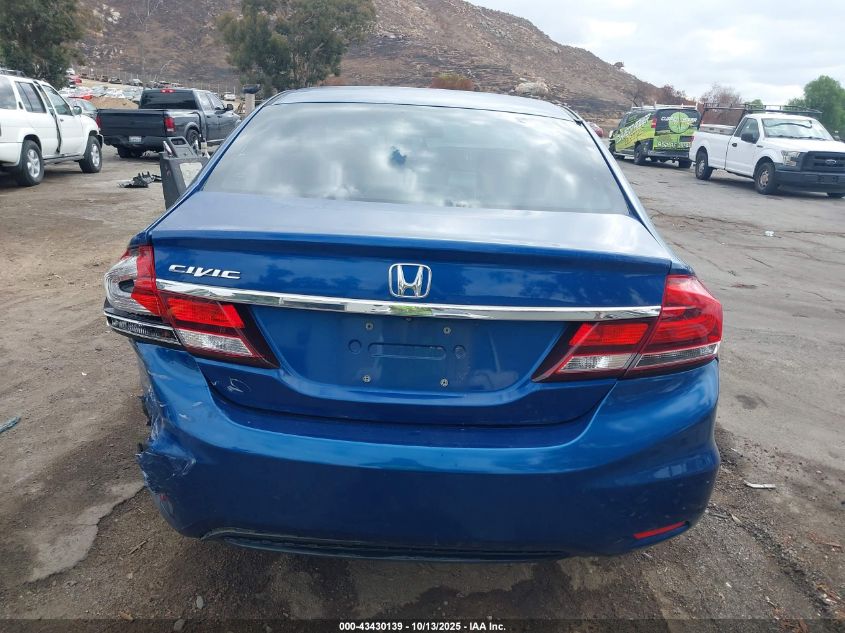 2014 Honda Civic Lx VIN: 19XFB2F59EE270362 Lot: 43430139