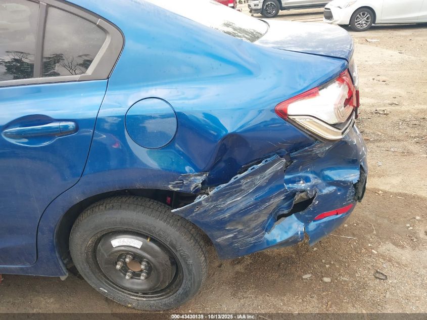 2014 Honda Civic Lx VIN: 19XFB2F59EE270362 Lot: 43430139