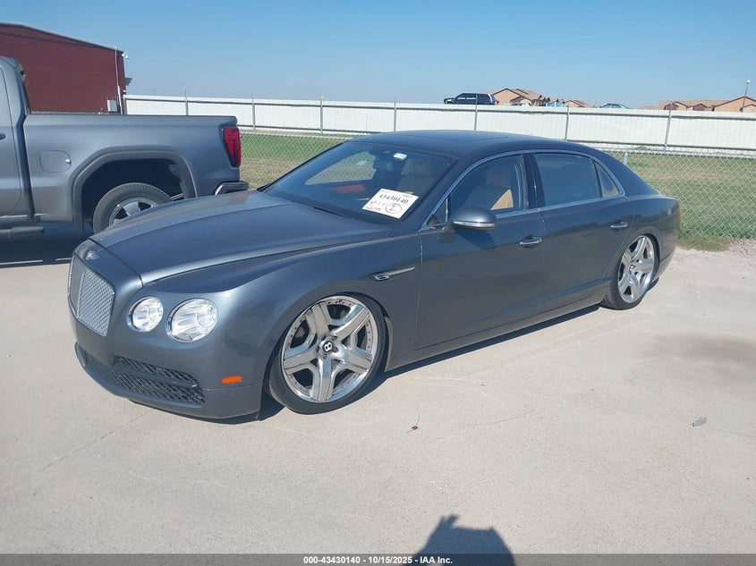 Vin: scbet9zaxfc041923, lot: 43924984, bentley flying spur v8 20152