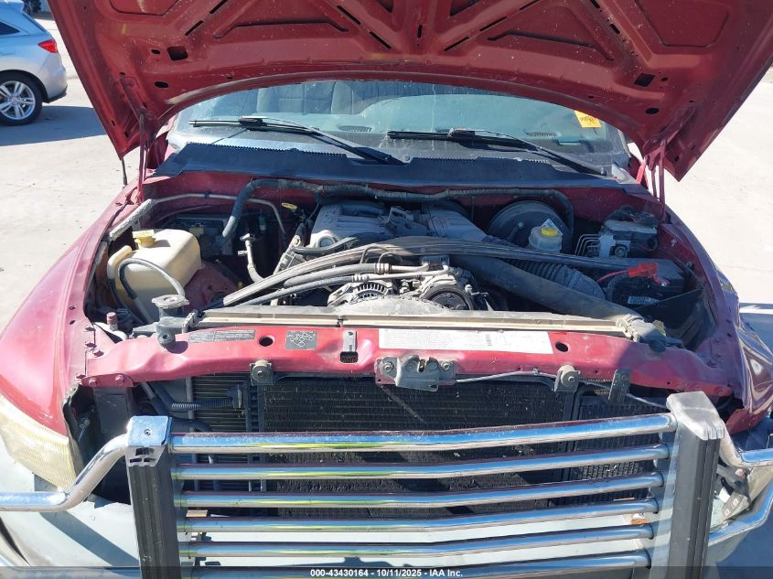 1998 Dodge Ram 2500 St VIN: 3B7KF26W5WM284164 Lot: 43430164