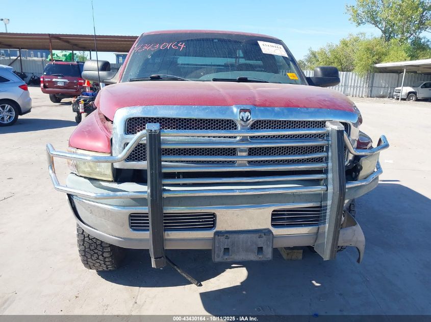 1998 Dodge Ram 2500 St VIN: 3B7KF26W5WM284164 Lot: 43430164