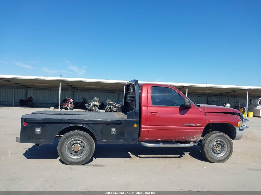 1998 Dodge Ram 2500 St VIN: 3B7KF26W5WM284164 Lot: 43430164
