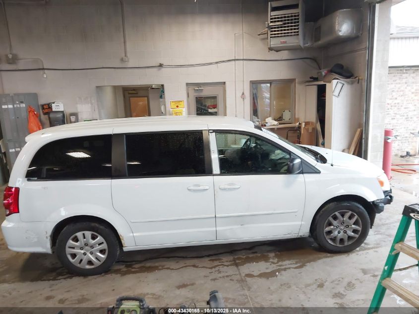 2015 Dodge Grand Caravan Se VIN: 2C4RDGBGXFR508683 Lot: 43430165