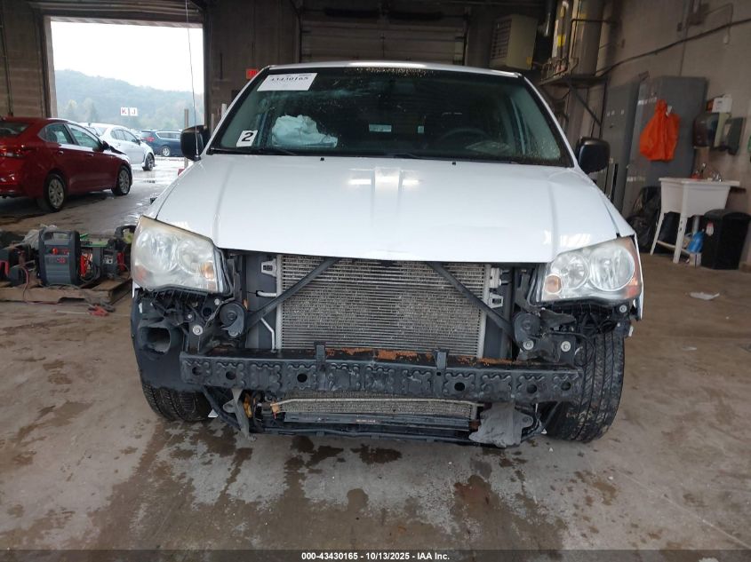 2015 Dodge Grand Caravan Se VIN: 2C4RDGBGXFR508683 Lot: 43430165