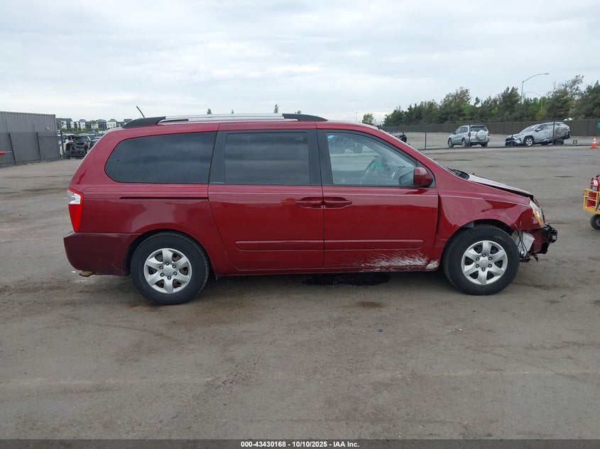 2010 Kia Sedona Lx VIN: KNDMG4C30A6325644 Lot: 43430168