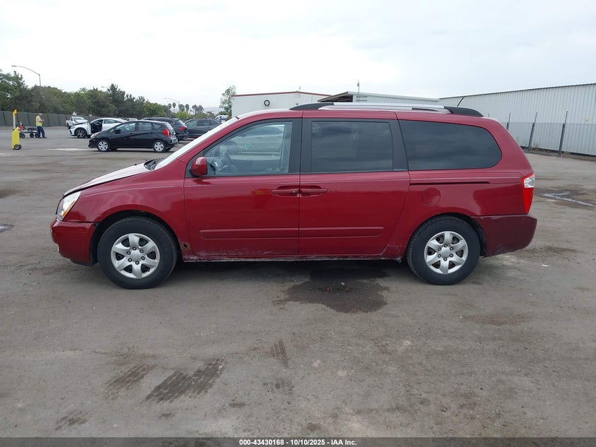 2010 Kia Sedona Lx VIN: KNDMG4C30A6325644 Lot: 43430168