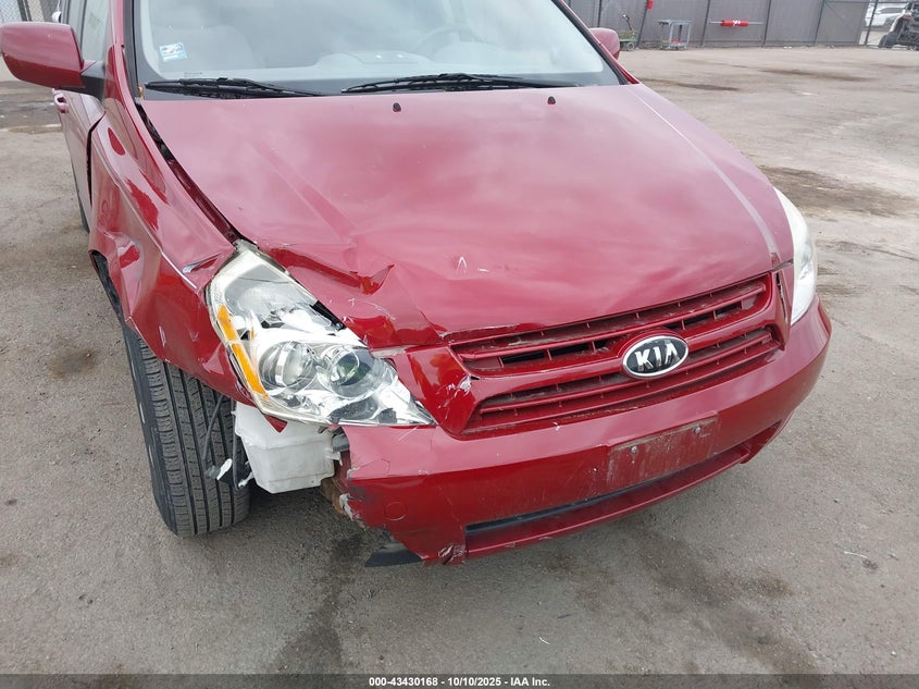2010 Kia Sedona Lx VIN: KNDMG4C30A6325644 Lot: 43430168