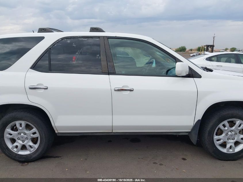 2006 Acura Mdx VIN: 2HNYD18996H516887 Lot: 43430190