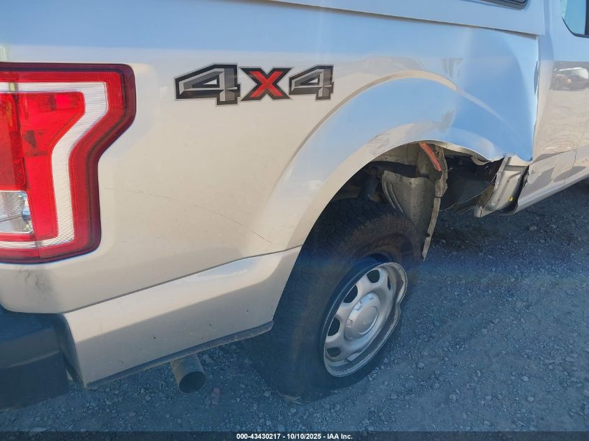 2016 Ford F-150 Xl VIN: 1FTFX1EF0GFC31917 Lot: 43430217