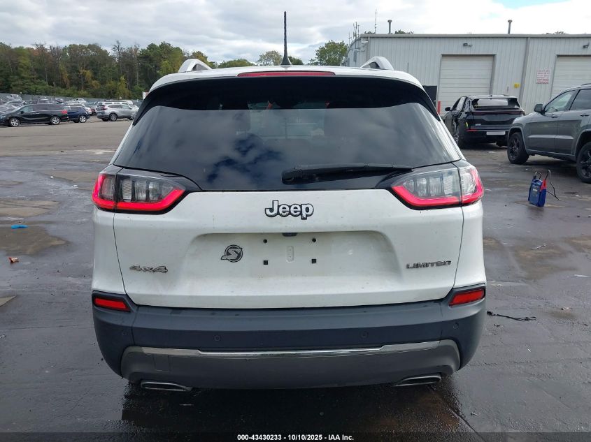 2019 Jeep Cherokee Limited 4X4 VIN: 1C4PJMDX8KD239429 Lot: 43430233