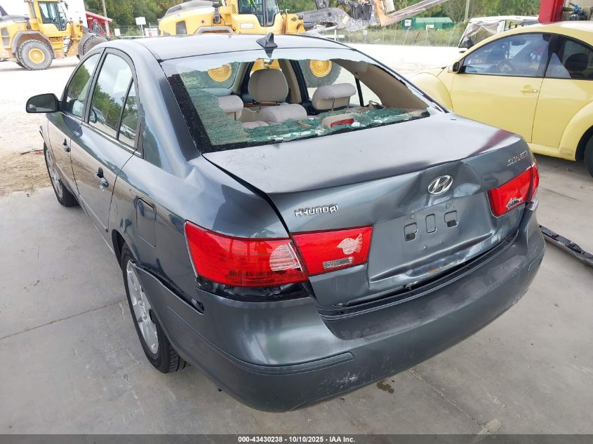 2009 Hyundai Sonata Gls VIN: 5NPET46C29H562262 Lot: 43430238