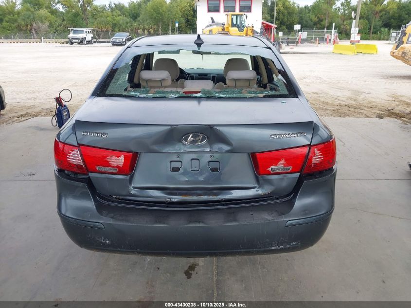 2009 Hyundai Sonata Gls VIN: 5NPET46C29H562262 Lot: 43430238