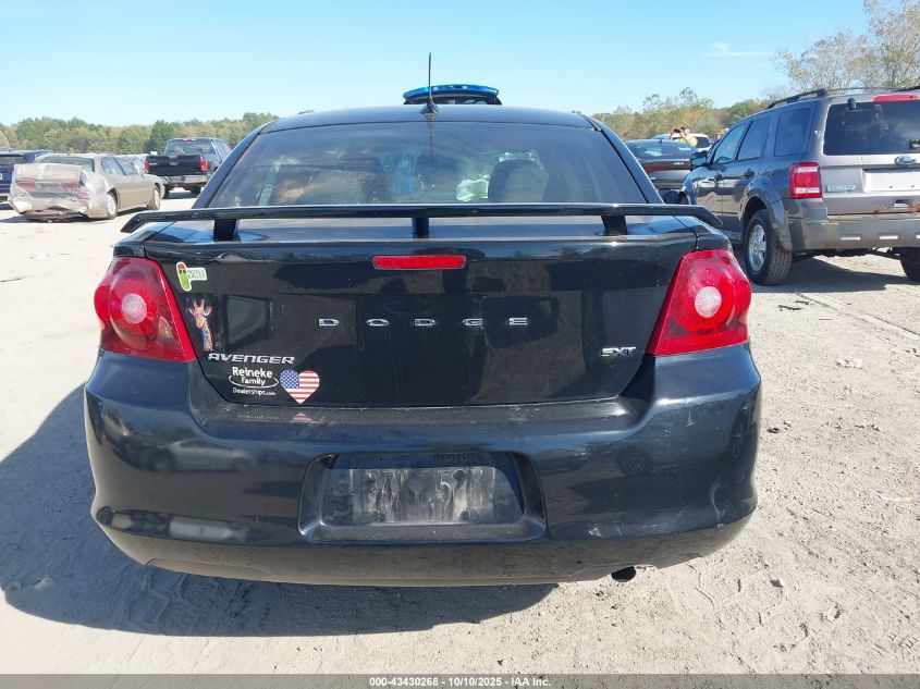 2013 Dodge Avenger Sxt VIN: 1C3CDZCB5DN684480 Lot: 43430268