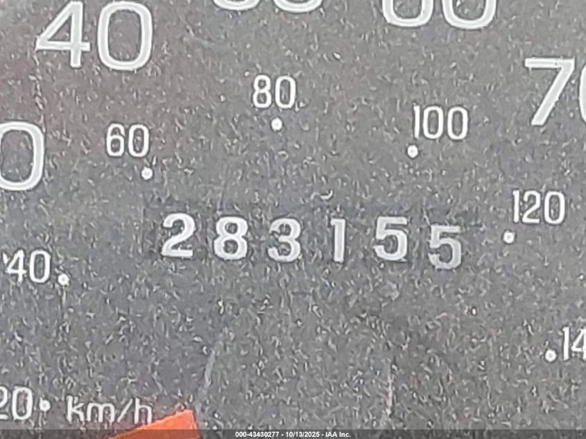 2000 Ford E-350 Stripped Commercial/Standard VIN: 1FCJE39L9YHA58657 Lot: 43430277