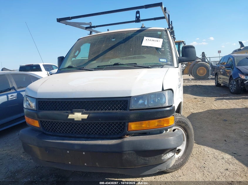 2021 Chevrolet Express Cargo Rwd 2500 Regular Wheelbase Wt VIN: 1GCWGAF71M1155270 Lot: 43430287