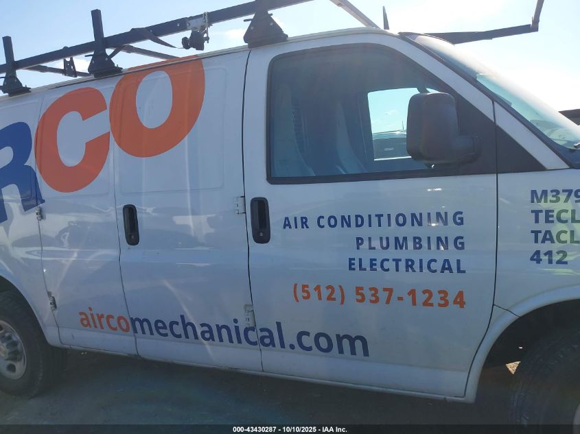 2021 Chevrolet Express Cargo Rwd 2500 Regular Wheelbase Wt VIN: 1GCWGAF71M1155270 Lot: 43430287