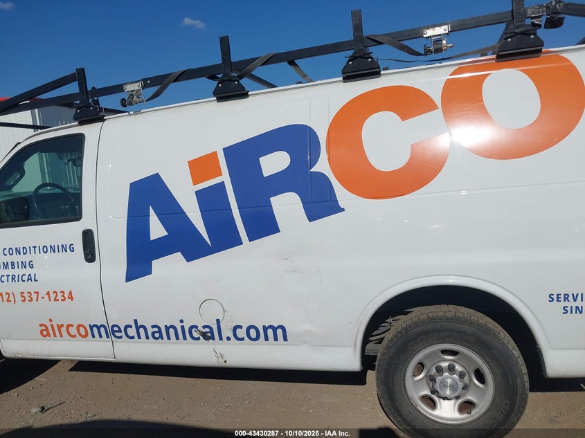 2021 Chevrolet Express Cargo Rwd 2500 Regular Wheelbase Wt VIN: 1GCWGAF71M1155270 Lot: 43430287