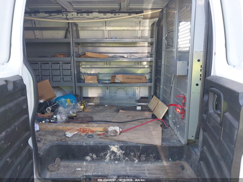 2021 Chevrolet Express Cargo Rwd 2500 Regular Wheelbase Wt VIN: 1GCWGAF71M1155270 Lot: 43430287